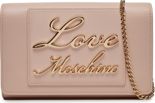 Różowa torebka Love Moschino mała matowa