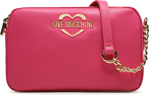 Różowa torebka Love Moschino mała matowa