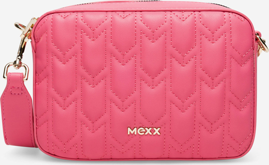 Różowa torebka MEXX mała na ramię matowa