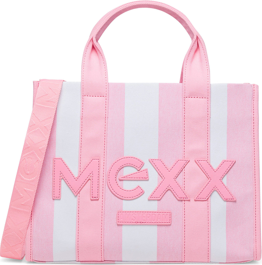 Różowa torebka MEXX średnia matowa
