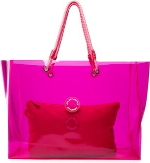 Różowa torebka Sprandi w wakacyjnym stylu na ramię