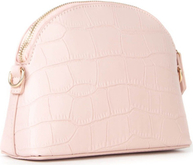 Różowa torebka Valentino by Mario Valentino matowa na ramię