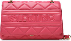 Różowa torebka Valentino matowa na ramię