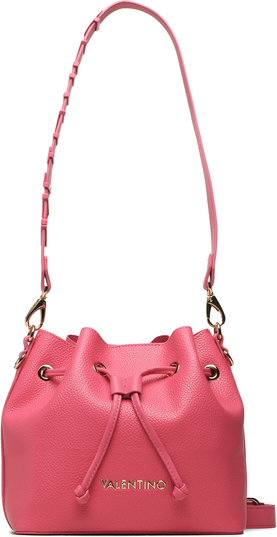 Różowa torebka Valentino średnia na ramię