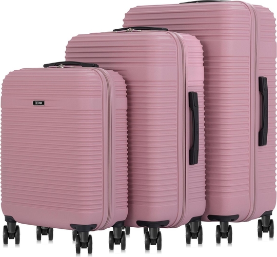 Różowa walizka Ochnik