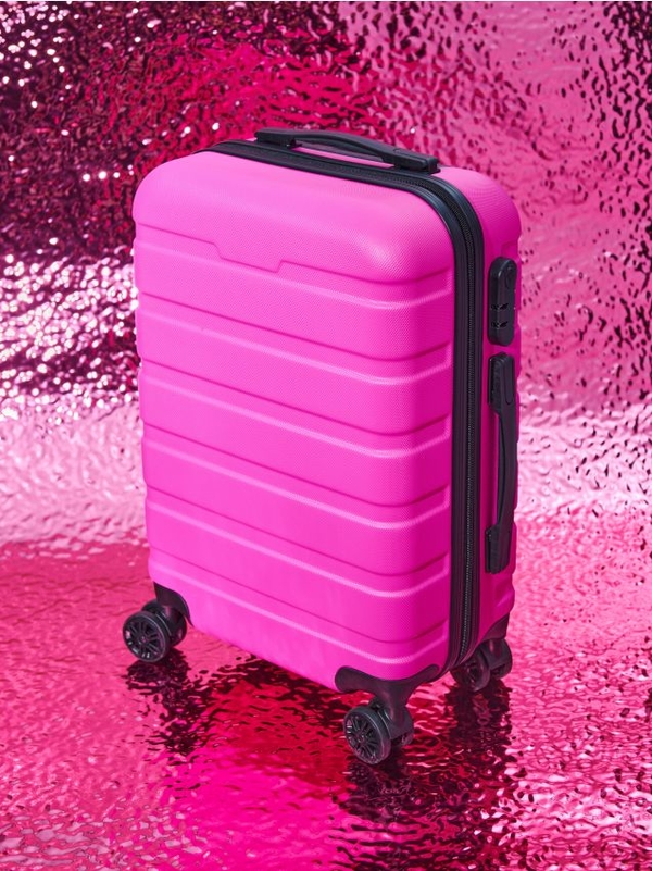 Różowa walizka Sinsay