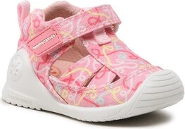 Różowe buciki niemowlęce BIOMECANICS dla dziewczynek