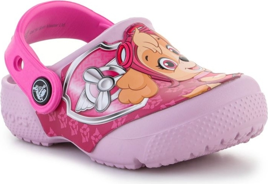 Różowe buciki niemowlęce Crocs dla dziewczynek