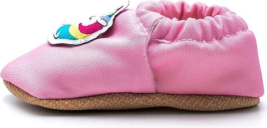 Różowe buciki niemowlęce First Step dla dziewczynek