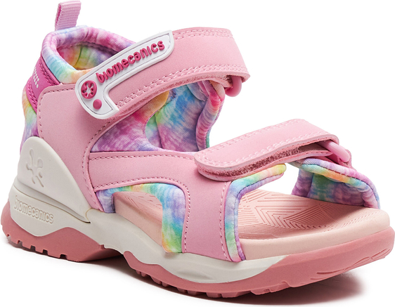 Różowe buty dziecięce letnie BIOMECANICS na rzepy