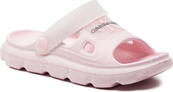 Różowe buty dziecięce letnie Calvin Klein