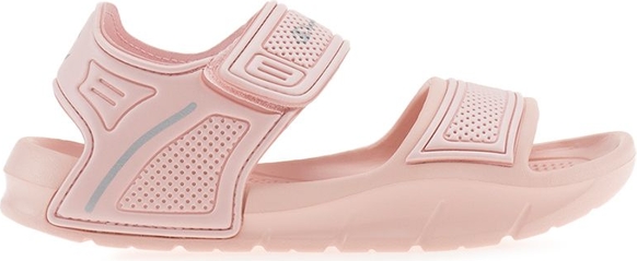 Różowe buty dziecięce letnie Champion dla dziewczynek na rzepy