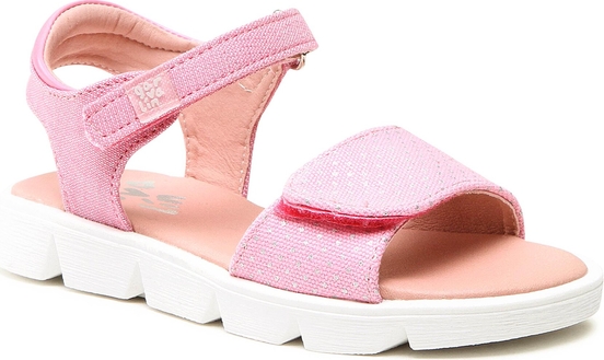 Różowe buty dziecięce letnie GARVALIN dla dziewczynek