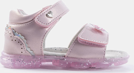 Różowe buty dziecięce letnie Gemre