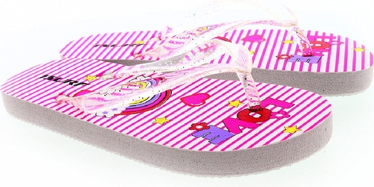Różowe buty dziecięce letnie Isurf dla dziewczynek