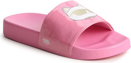 Różowe buty dziecięce letnie Karl Lagerfeld dla dziewczynek