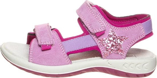 Różowe buty dziecięce letnie Lamino