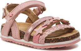 Różowe buty dziecięce letnie Mayoral dla dziewczynek na rzepy