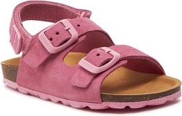 Różowe buty dziecięce letnie Mayoral na rzepy dla dziewczynek