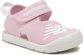 Różowe buty dziecięce letnie New Balance na rzepy