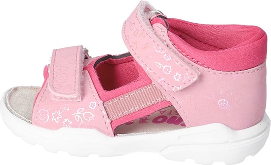 Różowe buty dziecięce letnie Pepino