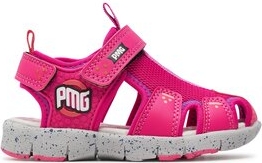 Różowe buty dziecięce letnie Primigi dla dziewczynek na rzepy