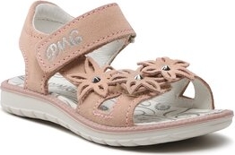 Różowe buty dziecięce letnie Primigi na rzepy dla dziewczynek