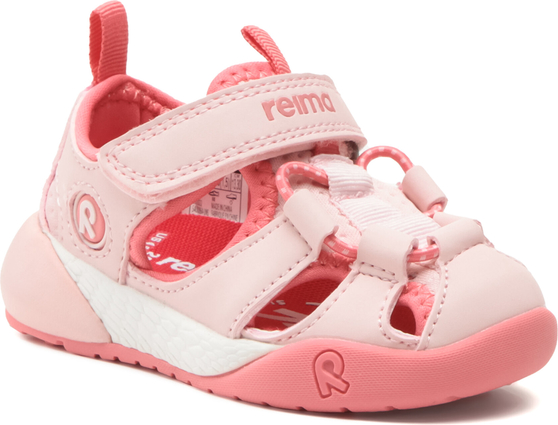 Różowe buty dziecięce letnie Reima na rzepy