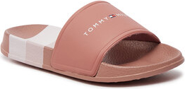Różowe buty dziecięce letnie Tommy Hilfiger