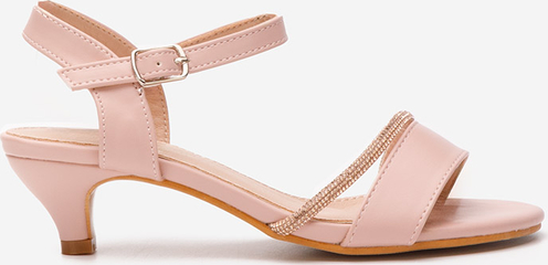 Różowe buty dziecięce letnie Zapatos dla dziewczynek na rzepy