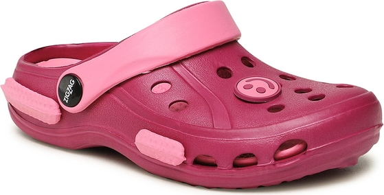 Różowe buty dziecięce letnie Zigzag