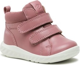 Różowe buty dziecięce zimowe Ecco dla dziewczynek