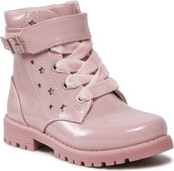 Różowe buty dziecięce zimowe Mayoral dla dziewczynek sznurowane