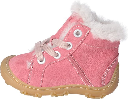 Różowe buty dziecięce zimowe Pepino