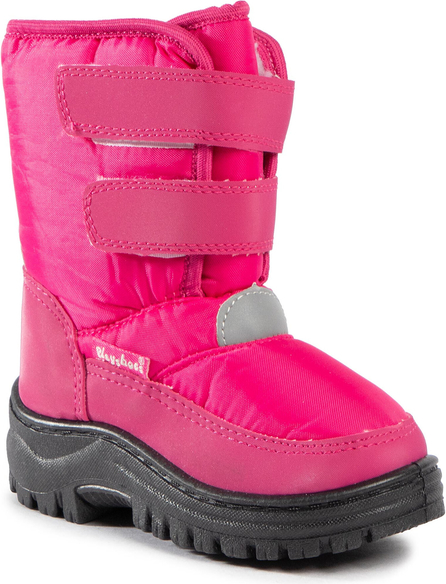 Różowe buty dziecięce zimowe Playshoes dla dziewczynek