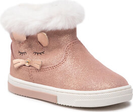 Różowe buty dziecięce zimowe Primigi dla dziewczynek