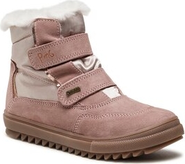 Różowe buty dziecięce zimowe Primigi z goretexu dla dziewczynek
