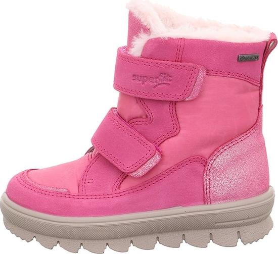 Różowe buty dziecięce zimowe Superfit