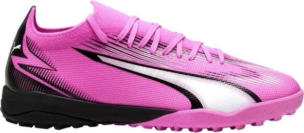 Różowe buty sportowe Adidas sznurowane w sportowym stylu