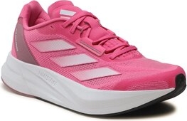 Różowe buty sportowe Adidas sznurowane z płaską podeszwą