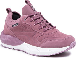 Różowe buty sportowe CMP w sportowym stylu z płaską podeszwą