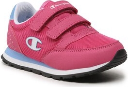 Różowe buty sportowe dziecięce Champion na rzepy dla dziewczynek