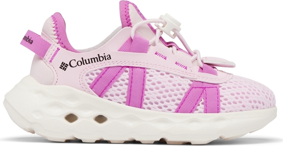 Różowe buty sportowe dziecięce Columbia dla dziewczynek sznurowane
