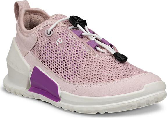 Różowe buty sportowe dziecięce Ecco sznurowane