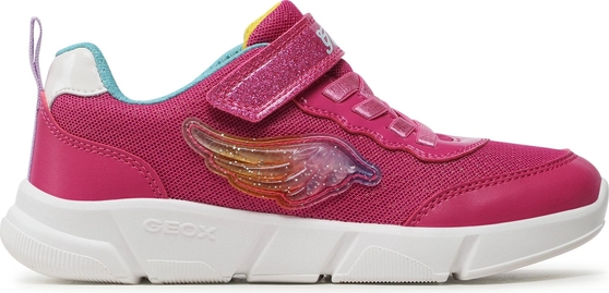 Różowe buty sportowe dziecięce Geox