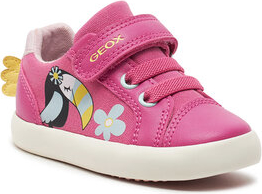 Różowe buty sportowe dziecięce Geox dla dziewczynek
