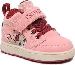 Różowe buty sportowe dziecięce Kappa dla dziewczynek
