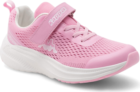 Różowe buty sportowe dziecięce Kappa na rzepy