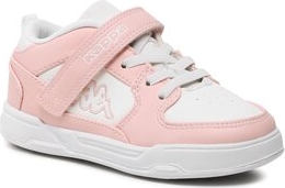 Różowe buty sportowe dziecięce Kappa na rzepy