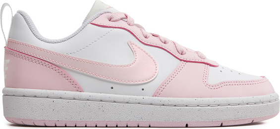Różowe buty sportowe dziecięce Nike sznurowane